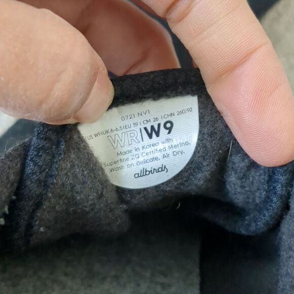 Allbirds Wool Runners Size 9 - Picture 3 of 6